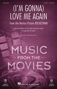 (I'm Gonna) Love Me Again Two-Part choral sheet music cover Thumbnail
